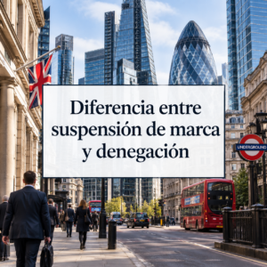 Diferencia entre suspensión y denegación