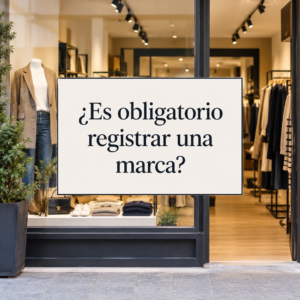 Es obligatorio registrar una marca